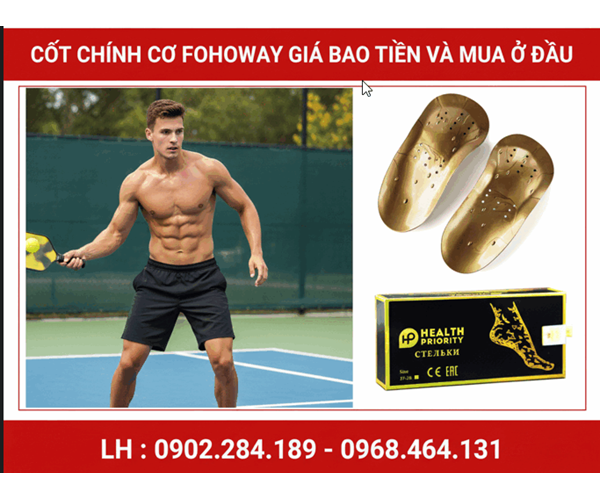 Miếng Lót Chỉnh Hình Cốt Chính Cơ Fohoway Giá Bao Tiền
